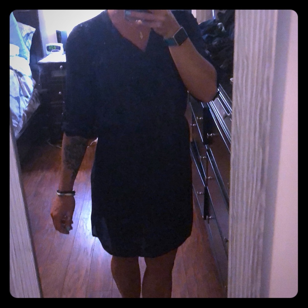 Navy Blue Dress